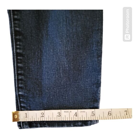 Womens Mossimo Denim Blue High Rise Skinny Stretchy 2 Button Jeans Size 29 - Picture 6 of 9
